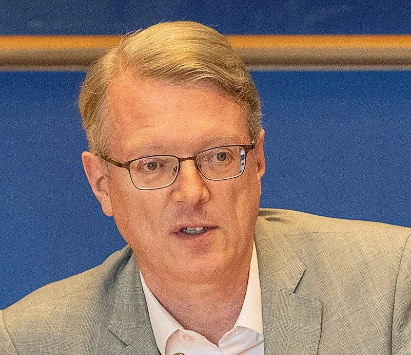 Portrait of Adrian Joyce.