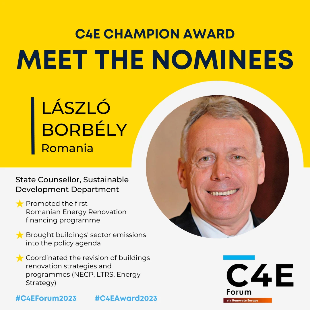 László Borbély, Romania nominee card
