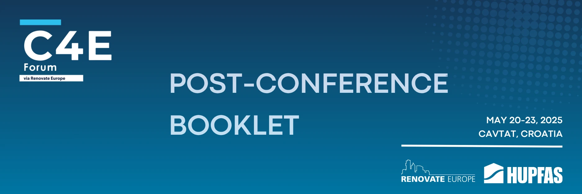 C4E Forum 2025 Post-Conference Booklet — 20–23 May 2025, Cavtat, Croatia
